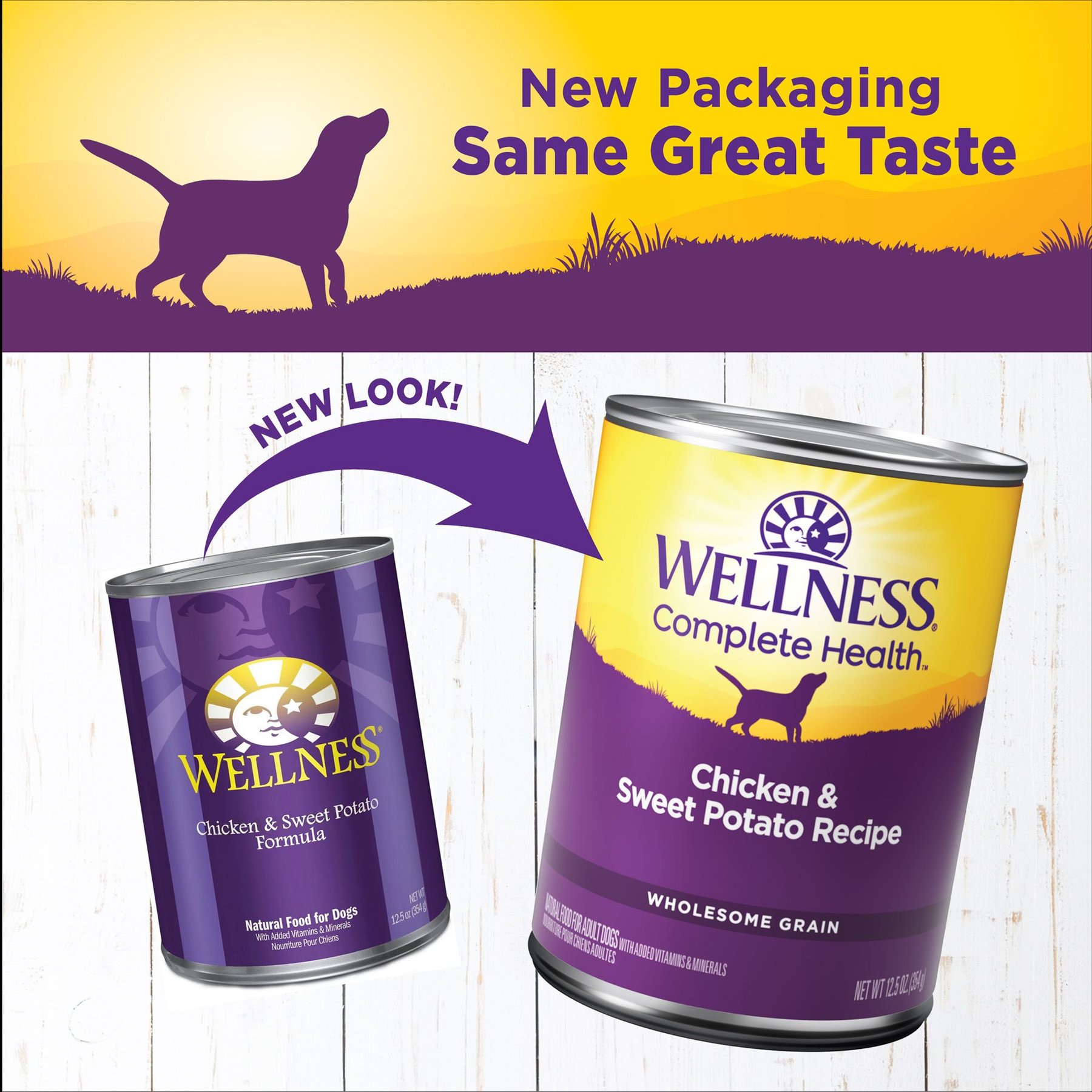 Wellness Complete Health Chicken & Sweet Potato Formula Natural Canned Dog Food