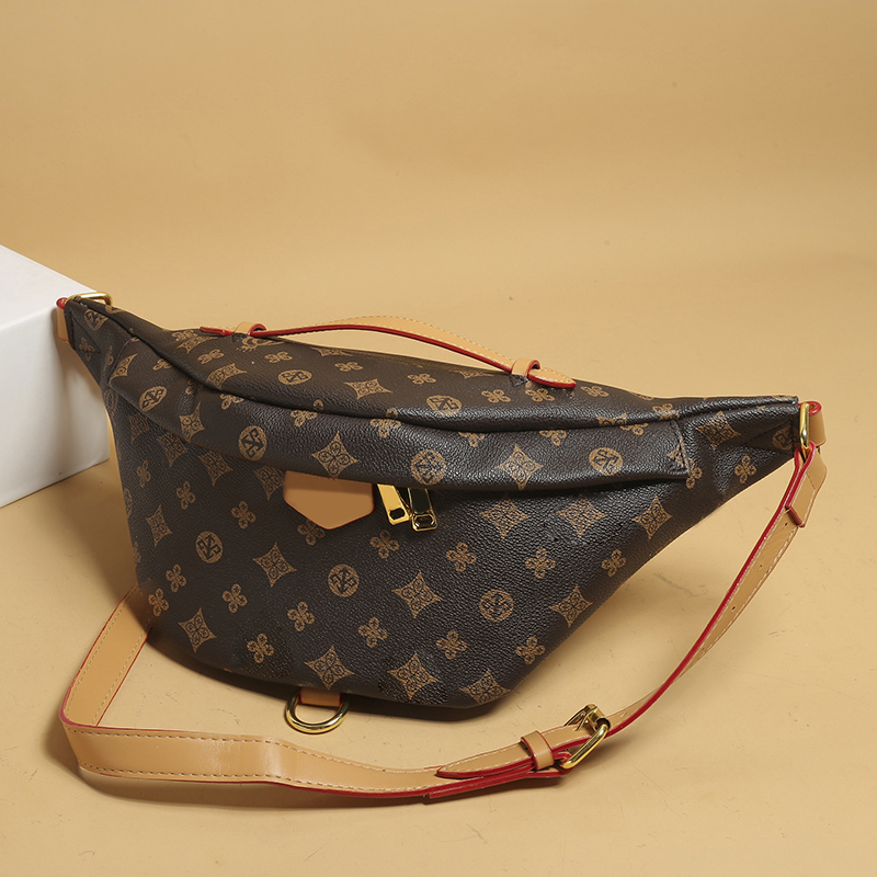 Designer Bags Newest Stlye Belt Bag Cross Body Fashion Shoulder Waist Purse Bags Pocket Handbags Cross Fanny Pack Crossbody Old Flower Bag002