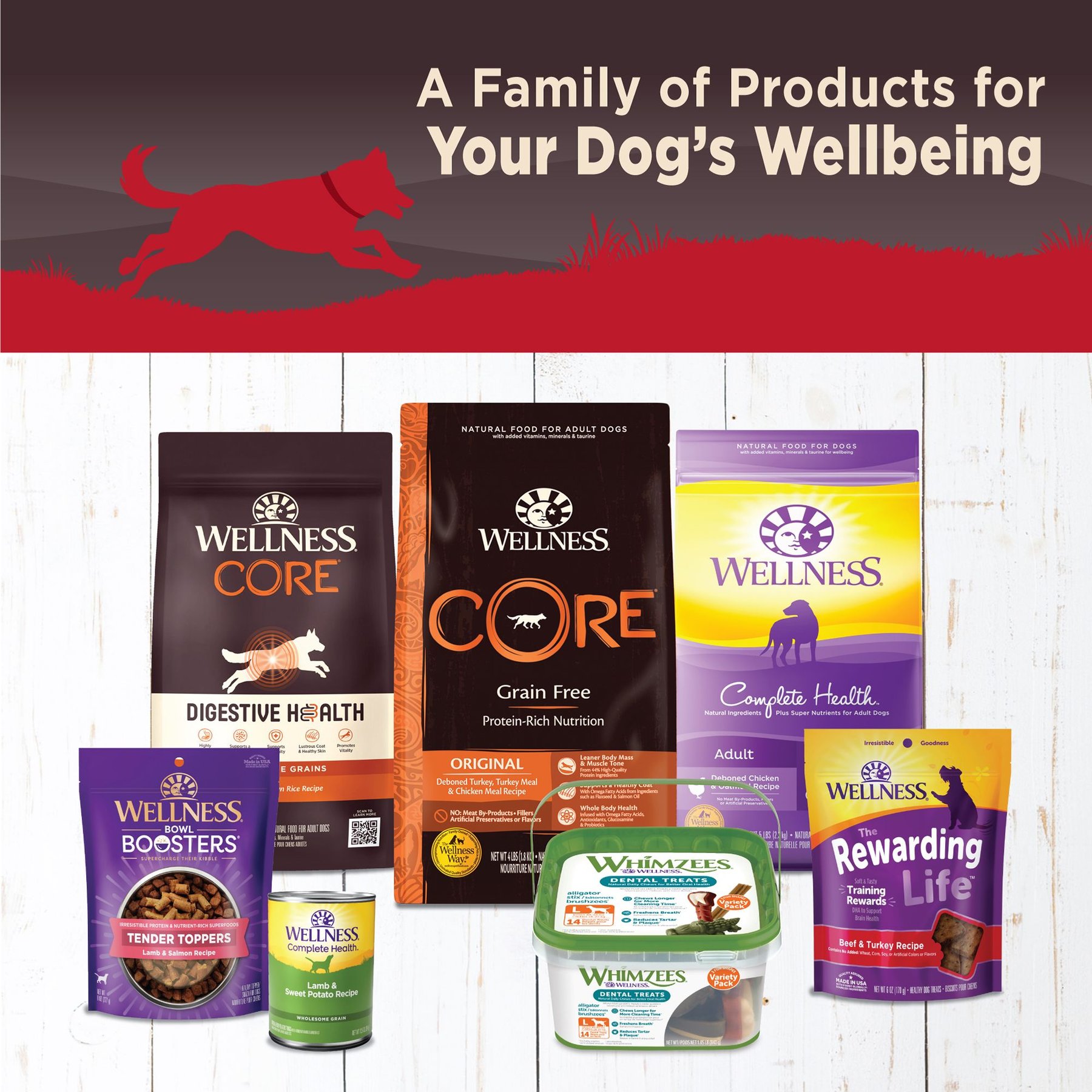 Wellness CORE Grain-Free Beef, Venison & Lamb Formula Canned Dog Food