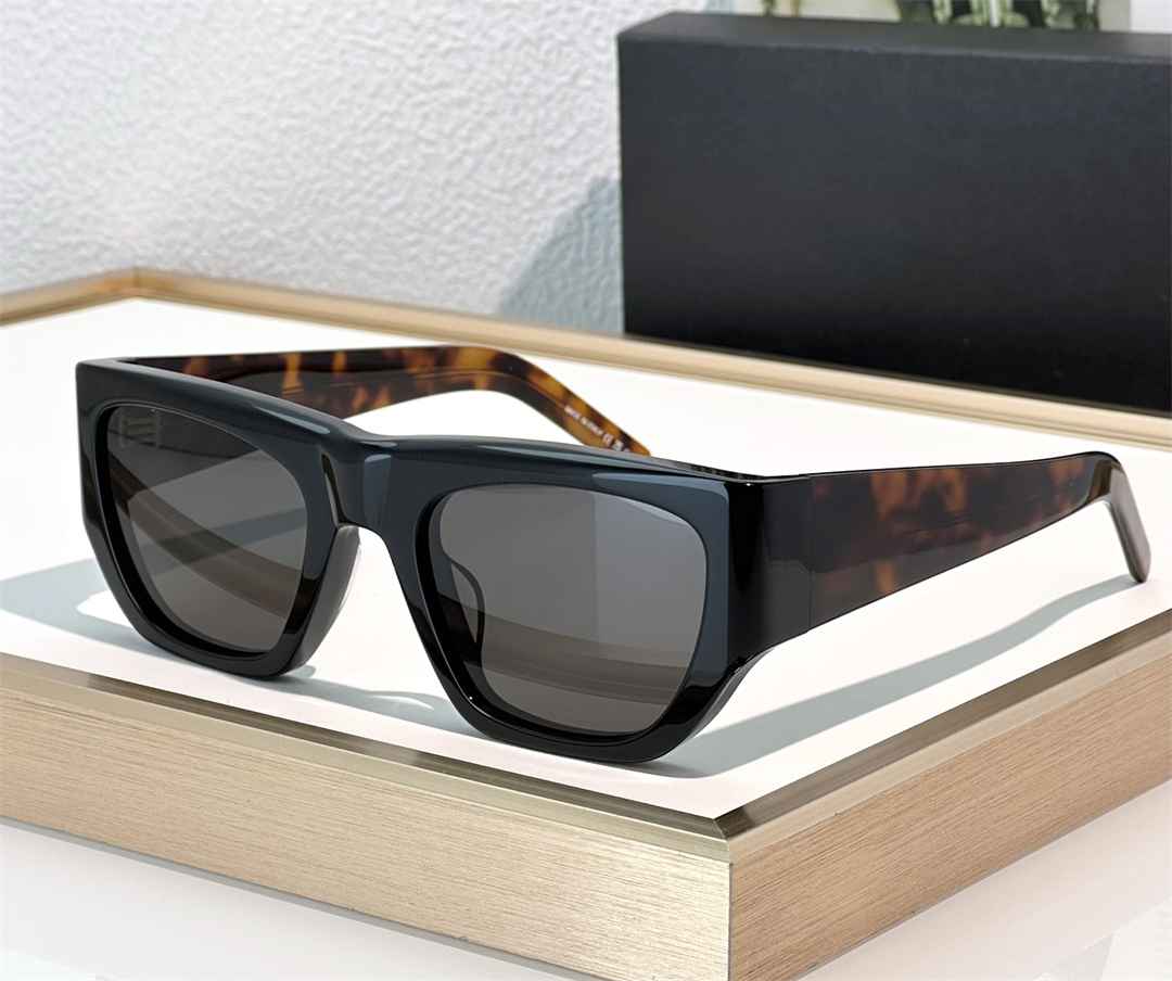 Fashion designer 740 sunglasses for women classic vintage Shield shaped acetate sun glasses outdoor leisure versatile style Anti-Ultraviolet come with case