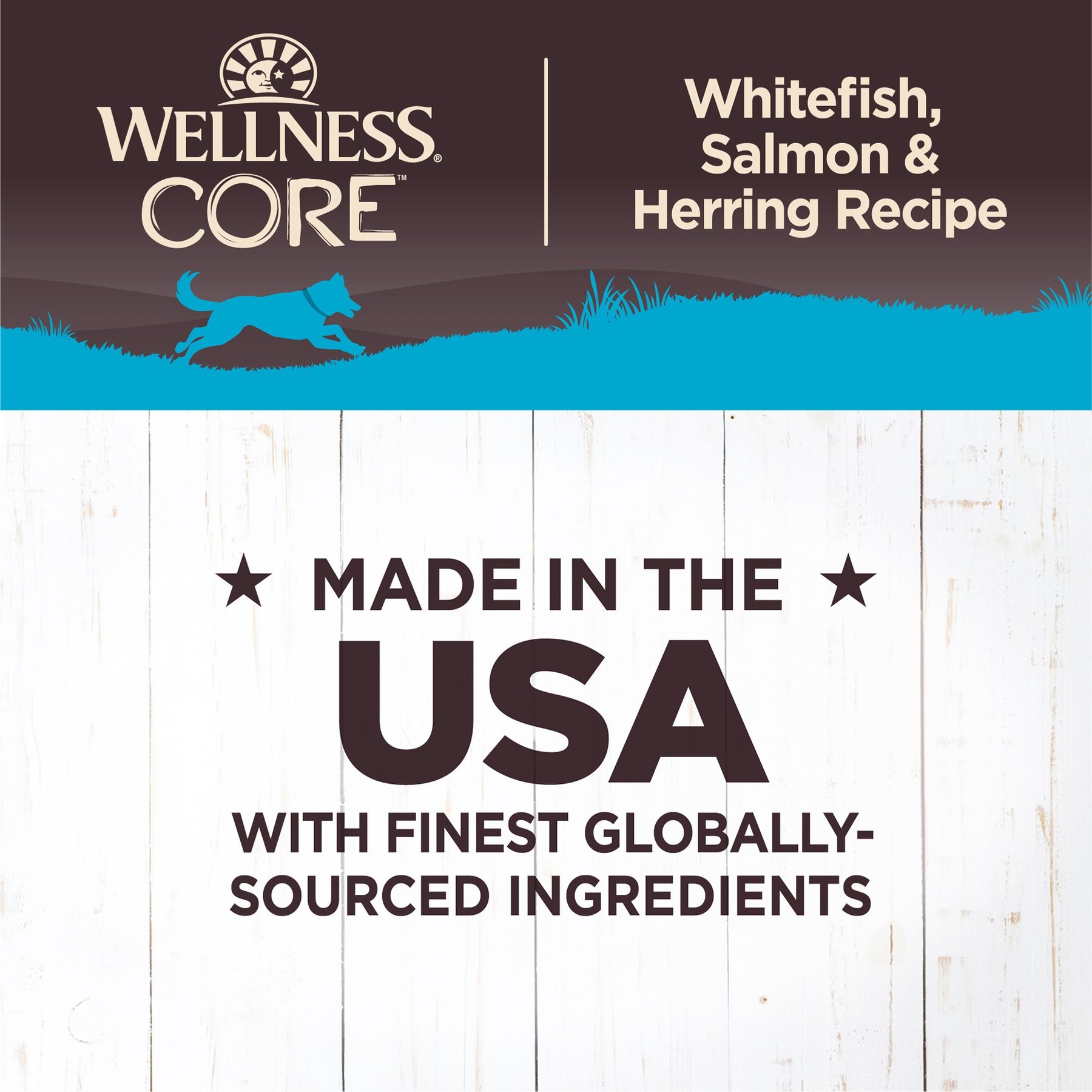 Wellness CORE Grain-Free Whitefish, Salmon & Herring Formula Canned Dog Food