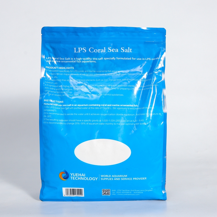 2024 New 20kg Pro Reef Glass Aquarium Fish Import Sea Salt Stocked Lps Reef Carton Lps Reef Sea Salt