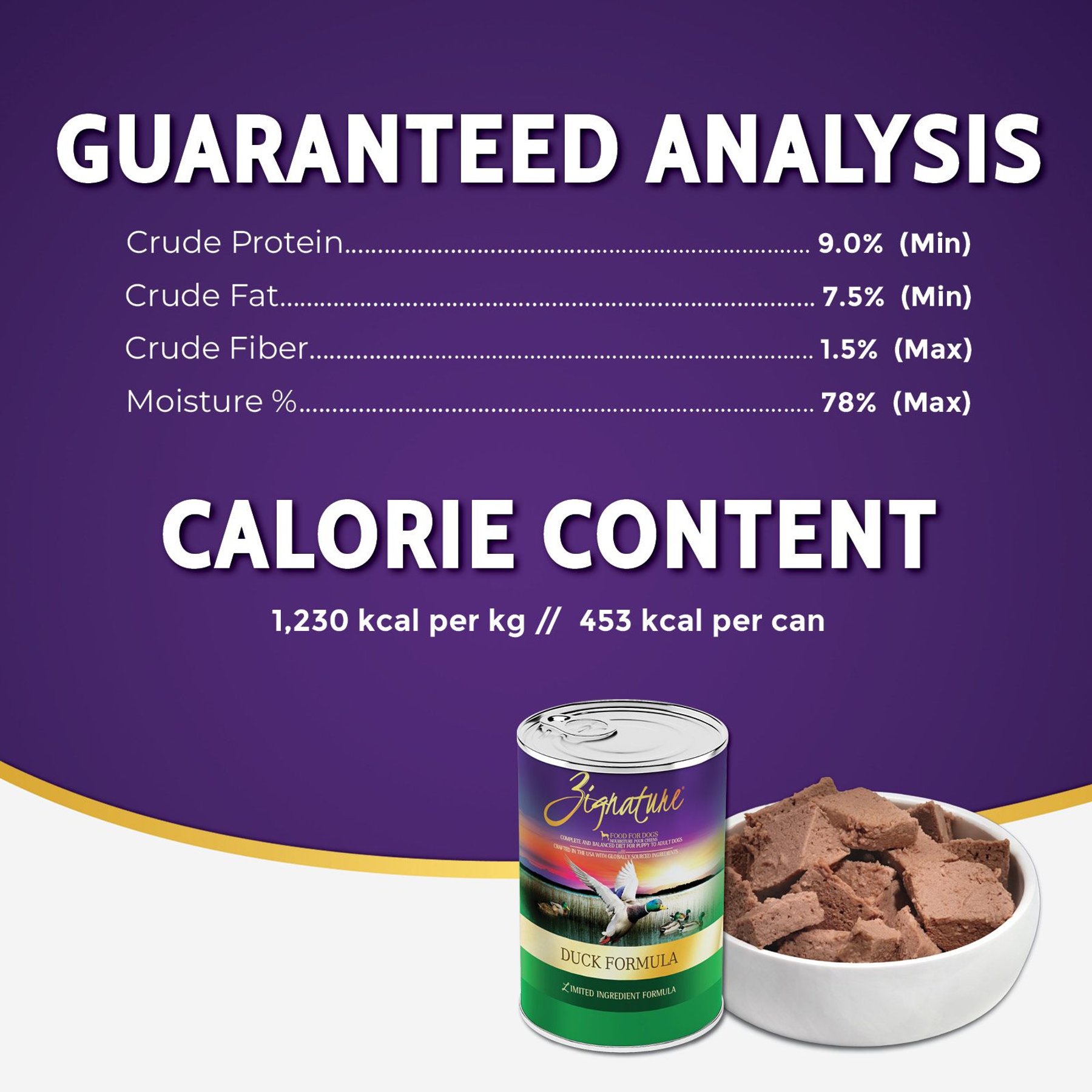 Zignature Duck Limited Ingredient Formula Canned Dog Food