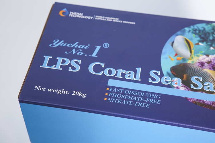 2024 Top Unrefined SPS LPS Coral Marine Ornamental Fish Sea Salt Reef Salt Sample Custom Plastic Salt with Stocked Feature