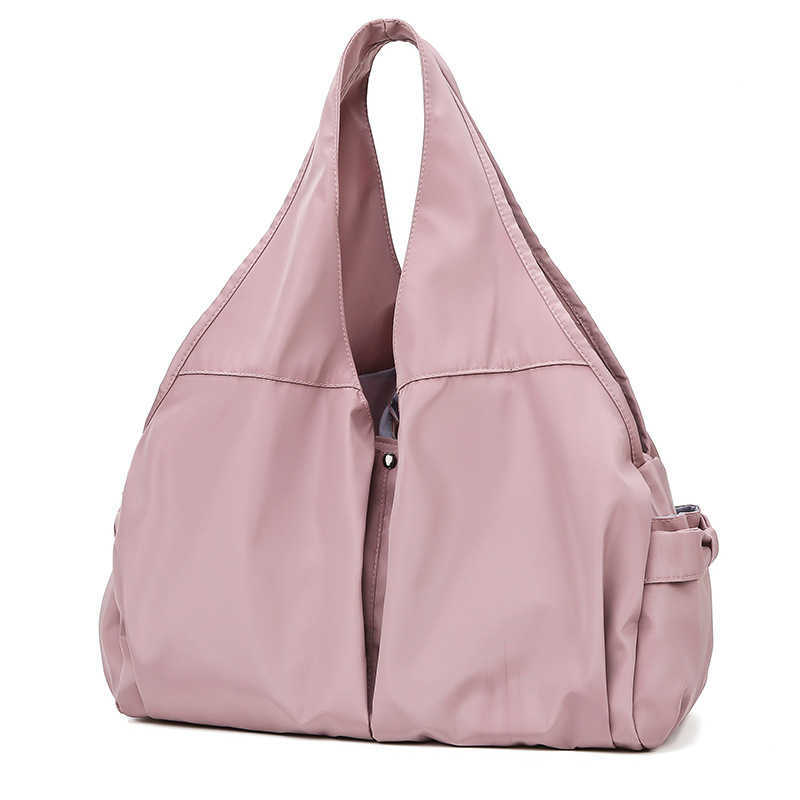 oxford cloth large capacity handbag with dry wet separation swimming and fitness bag travel bag womens bag single shoulder yoga bag