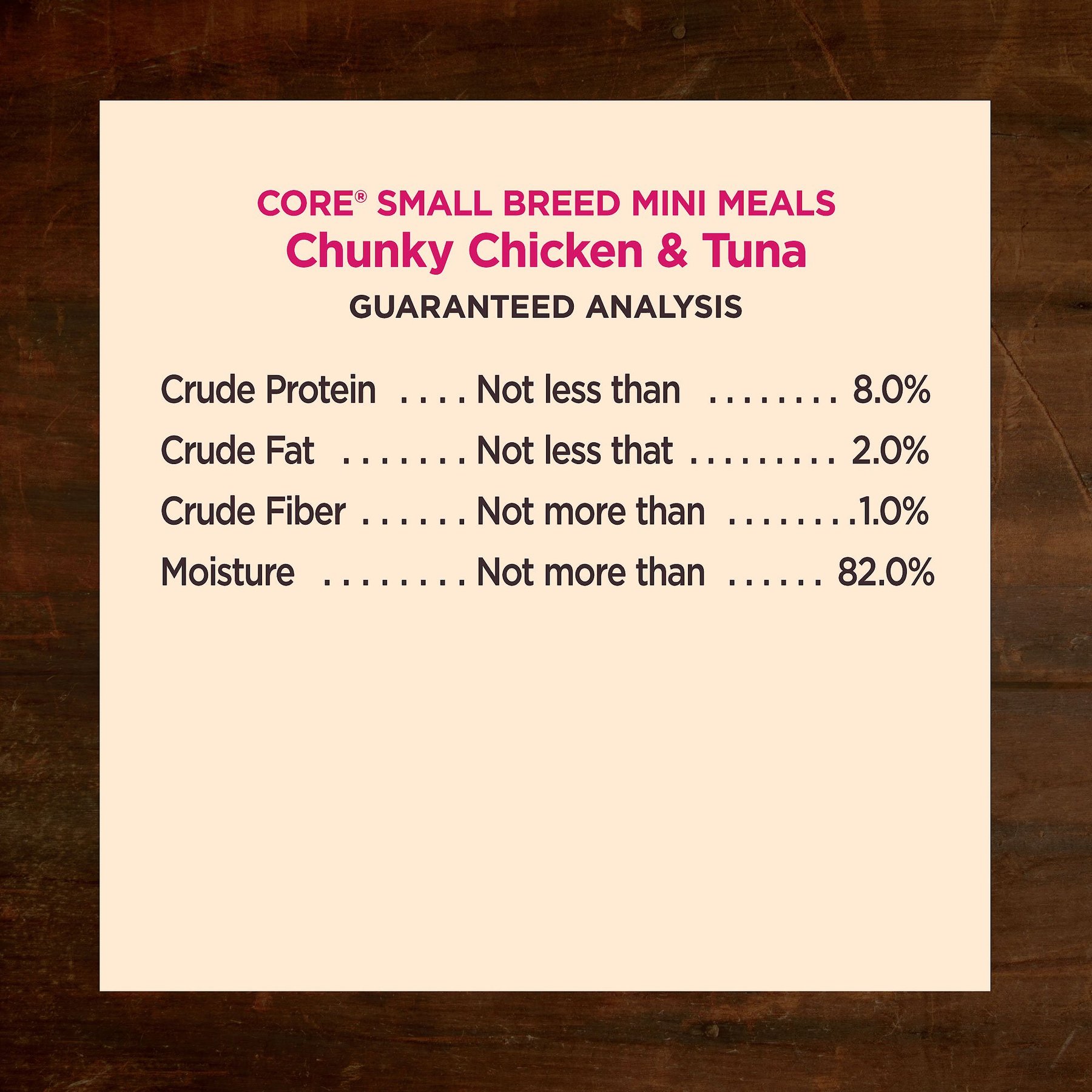 Wellness CORE Grain-Free Small Breed Mini Meals Chunky Chicken & Tuna in Gravy Dog Food Pouches
