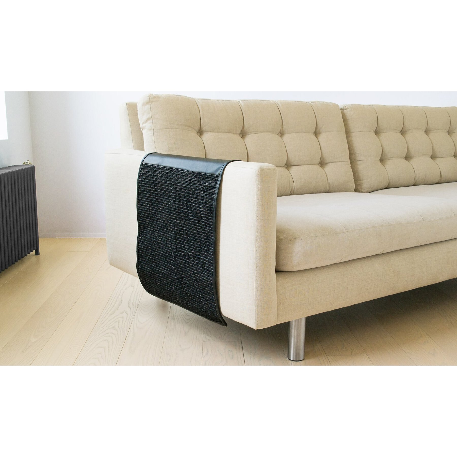 Precious Tails Cat Scratching Sofa Guard Vegan Leather Furniture Protector
