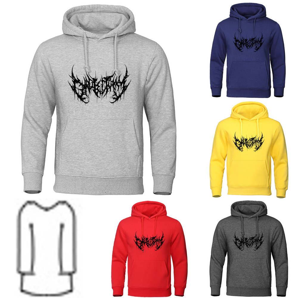 Men Hooded Pullover Fashion Sweaters Casual Running Long-Sleeved Loose Daily Hoodie