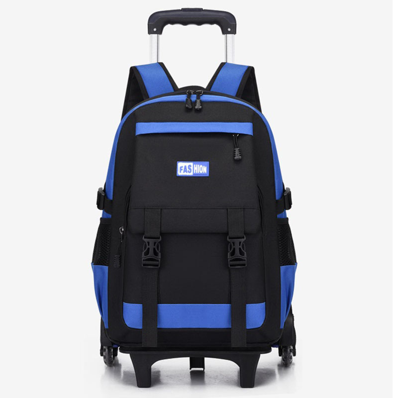 New Rolg Backpack Large Cart Backpack Wheel Designer Backpack Boy's Backpack With Wheels Laptop Backpack Wheel
