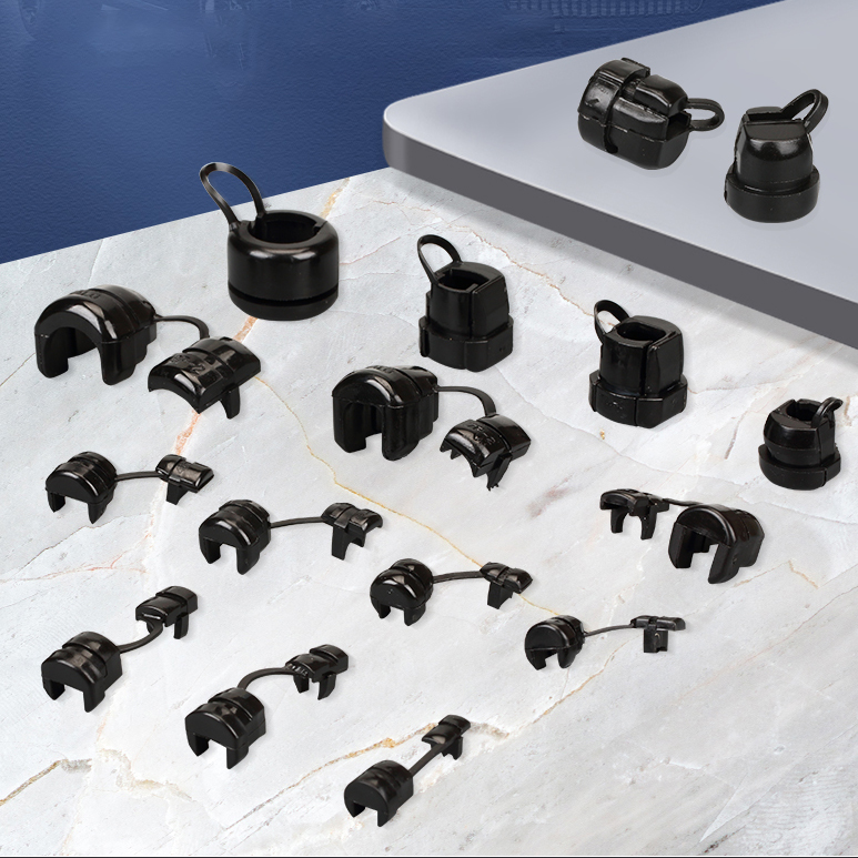 Power 7N-2 Sheath cable clip Lock cable tie Cable fixation 200 cable clips