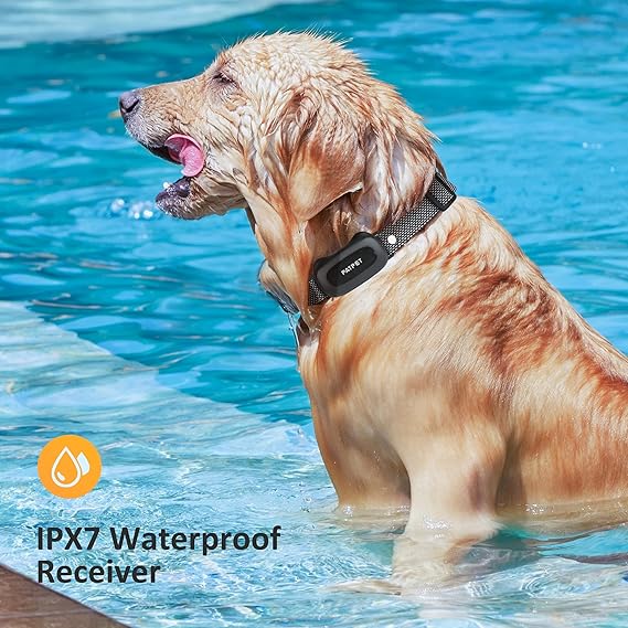 PATPET Remote - Waterproof Dog Training Collar for Small Medium Large Dogs with Beep, Vibration and 16 Static Levels Shock