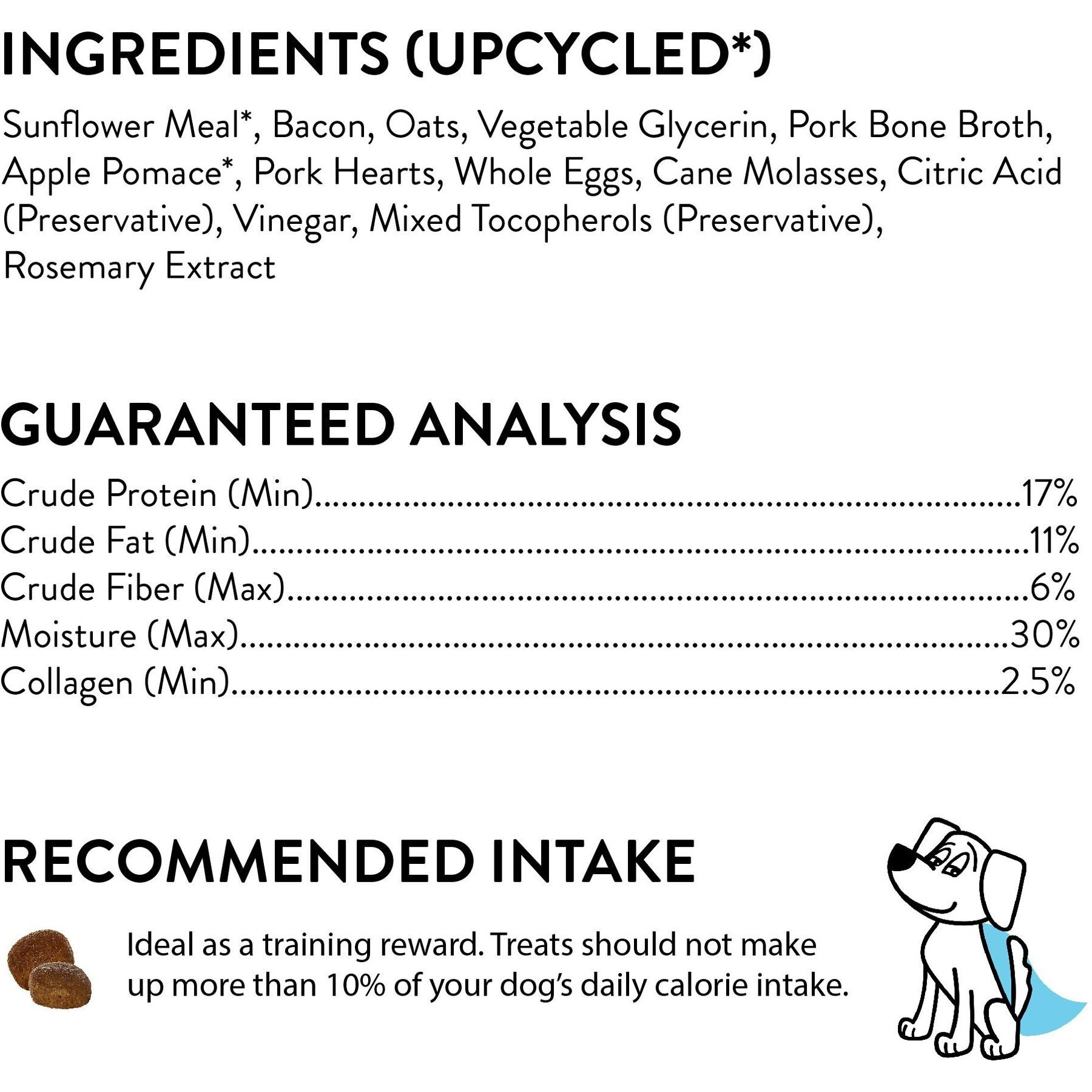 Shameless Pets Bone Broth Chews Bacon Hits Different Dog Treats, 8-oz bag