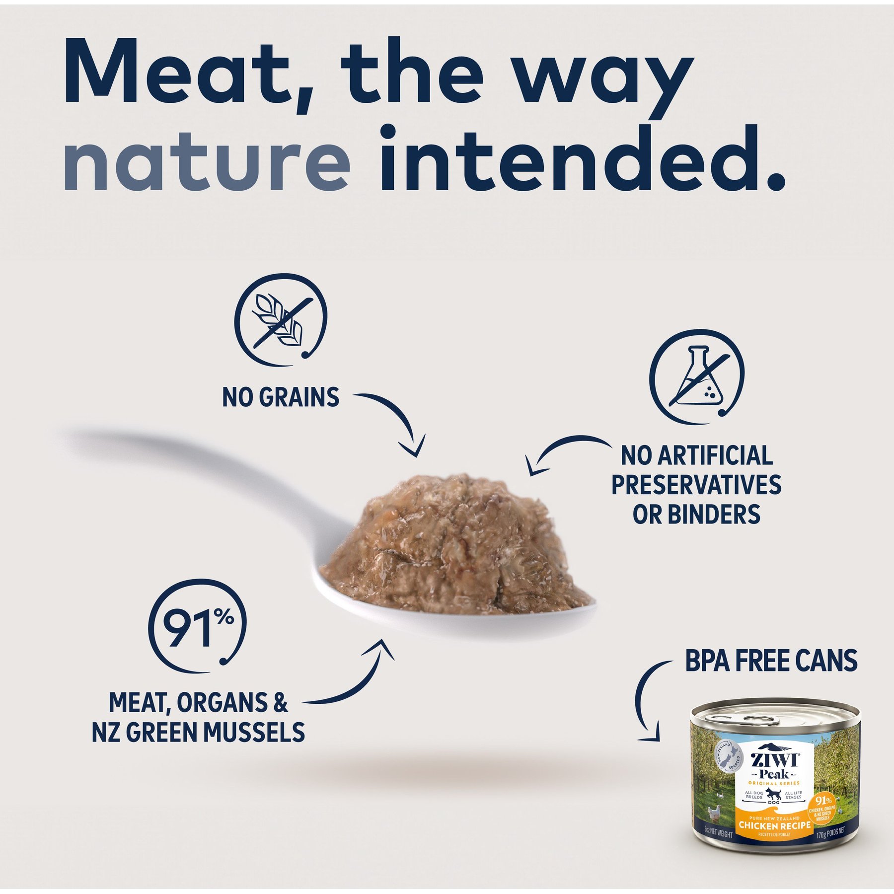 ZIWI Peak Chicken Recipe Canned Dog Food