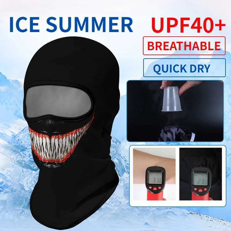 Balaclava Venom Neck Gaiter Mask Bandana Tactical Army Headband Motorcycle Face Shield Pasamontanas Headgear Shemagh CommunicationW250512