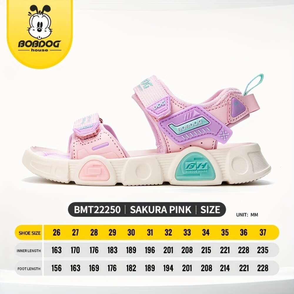 BOBDOG House Unisex Kid's Open Toe Breathable Sandals Comfy Durable Beach Water Shoes for Boy's & Girl's Outdoor Activities BMT22250