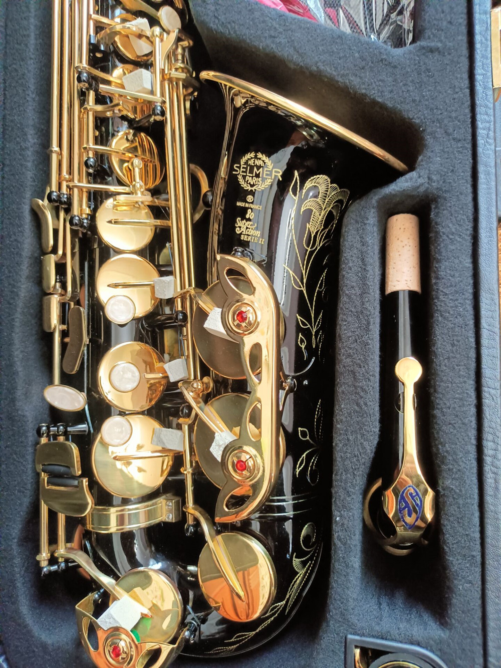 Sales brands New arrival 802 Alto Saxophone Eb playing professional sax musical instrument For adult use Gift with accessories