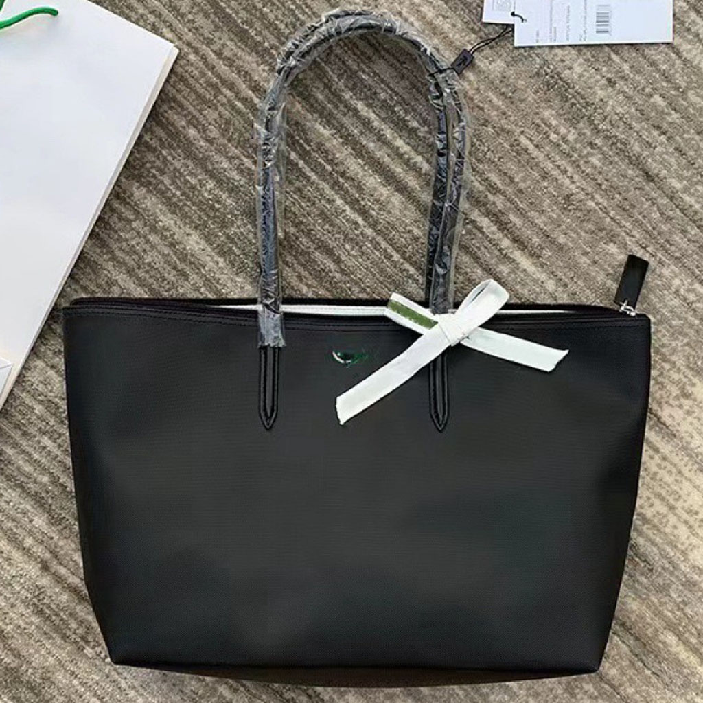 Luxury lacos tote Designer bag Women Canvas handbag beach Famous Crossbody High quality Fashion the Bucket Shopping Hobos Large capacity
