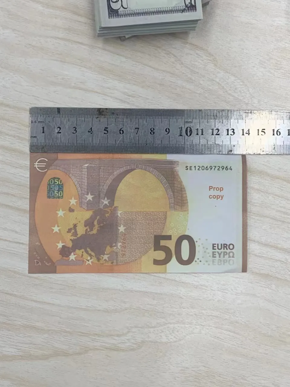 1-5pack Prop notes: USD, EUR and GBP. High quality realistic pop copy money Copy Money Actual 1:2 Size cfa