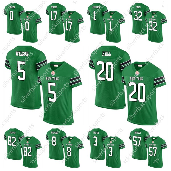 2024 Aaron 8 Rodgers Jersey Jermaine 11 Johnson II 0 Braelon Allen Breece 20 Hall Football Jerseys Men/Youth/Women Custom ed Any Name Number This base