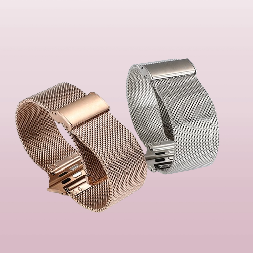Suitable for Watch Stainless Steel Woven Mesh Strap Single Buckle Unisex 3840mm 4244mm