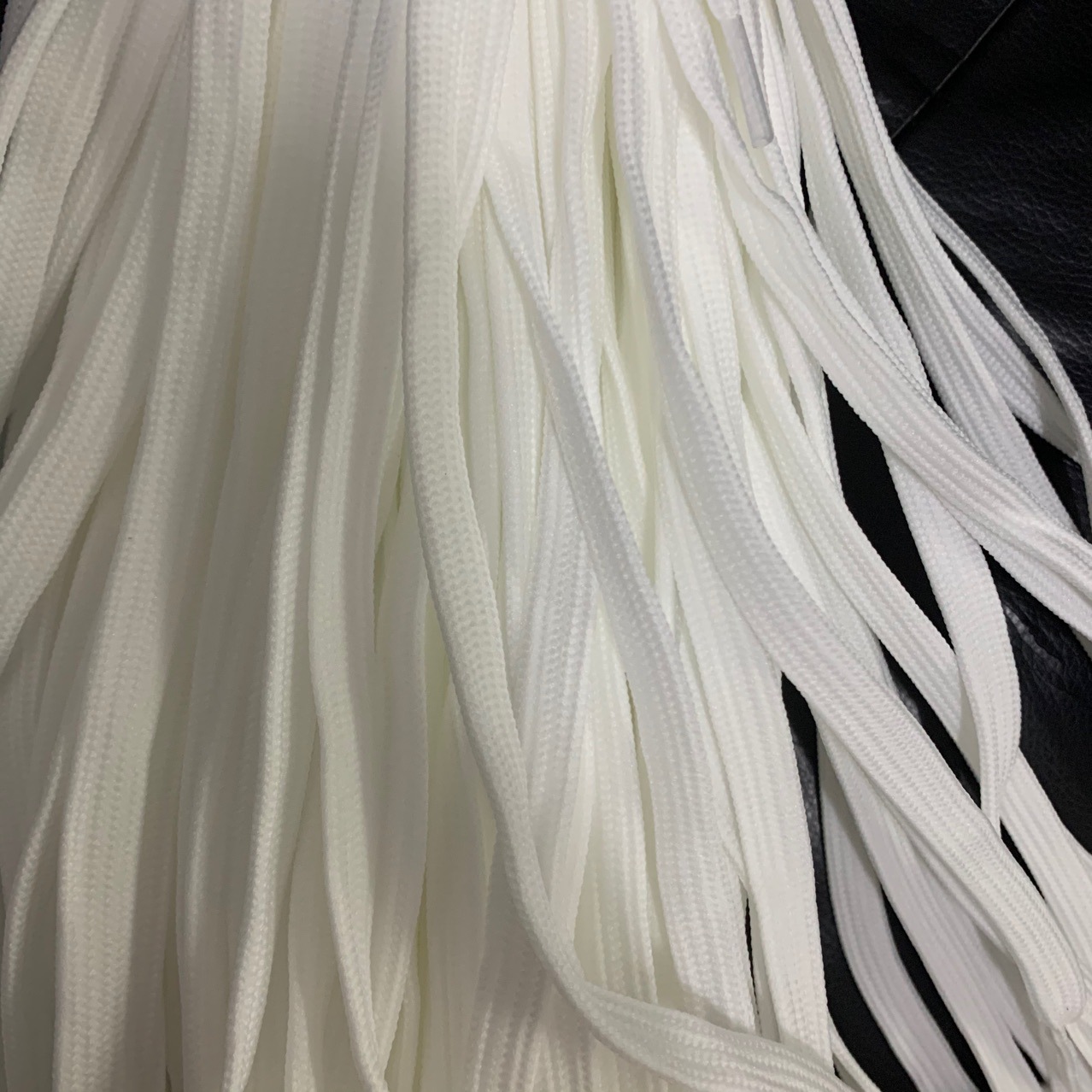 Black and White LacesBlack Flat Shoe LacesWhite Flat Shoe LacesWholesale Shoe Accessories w3iW#