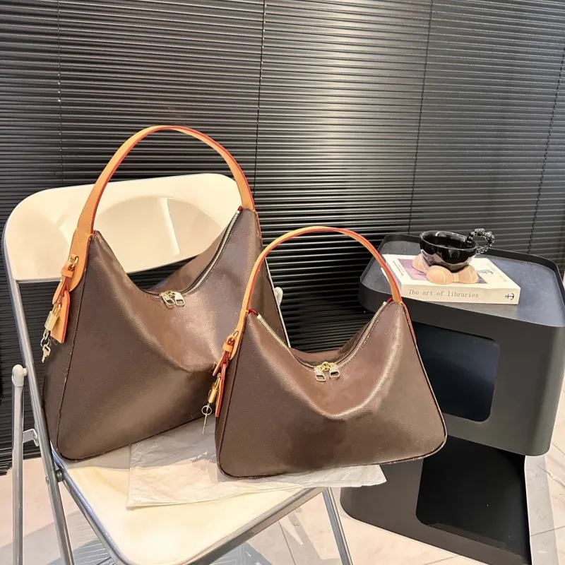 Luxury Designer Tote Top Crossbody Women Hobo Leather Shoulder Bag sac luxe Half Moon Lady Handbag Purse with dust bags Wallets