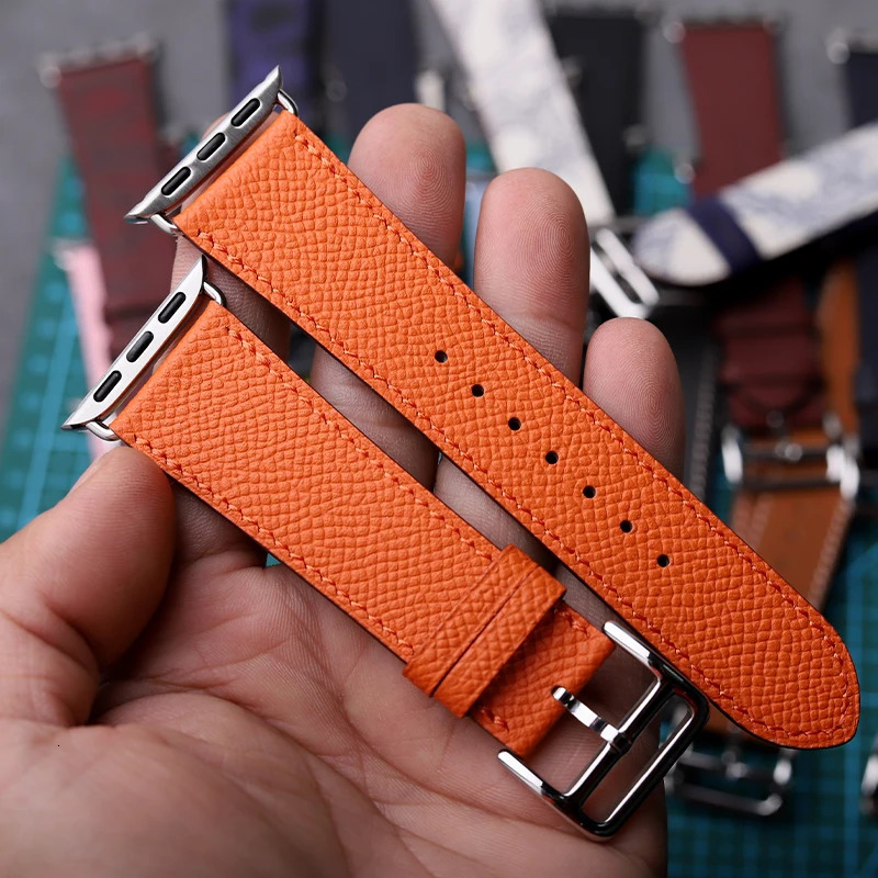 leather strap for Watch 10s mm Ultra 49mm series 9 8 7 6 SE 45mm 44mm accessory watch strap H 241122