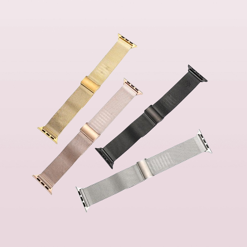 Suitable for Watch Stainless Steel Woven Mesh Strap Single Buckle Unisex 3840mm 4244mm