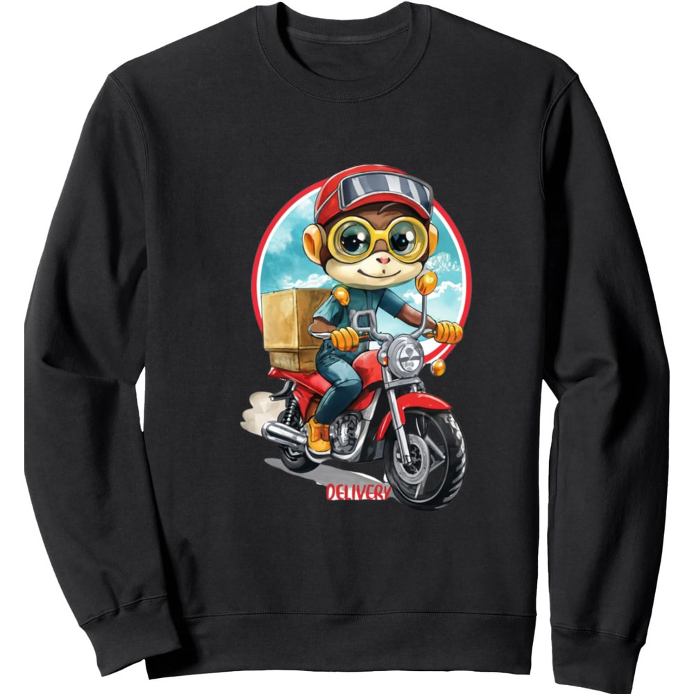 Long Sleeve Shirts for Men sweatshirt Delivery Driver Merch Sweatshirt Tee Streetwear Casual tops clothes cool patterns