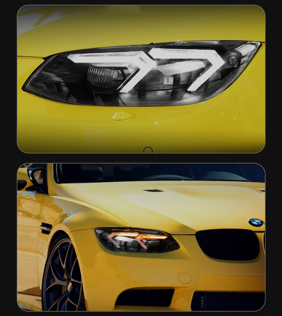 LED Headlight for BMW E92 2011-2013 Headlights E92 330I 335I Modification Assembly LED Lens DRL Turn Signal Light