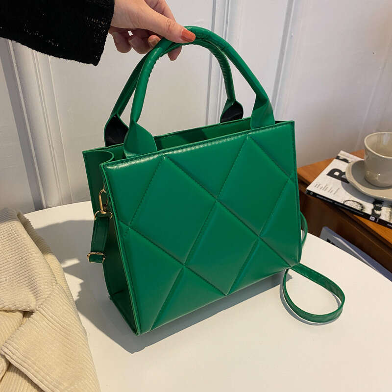Casual Large Capacity Ladies Handbags Top-handle Fashion Plaid Crossbody Shoulder Bags For Women Gift