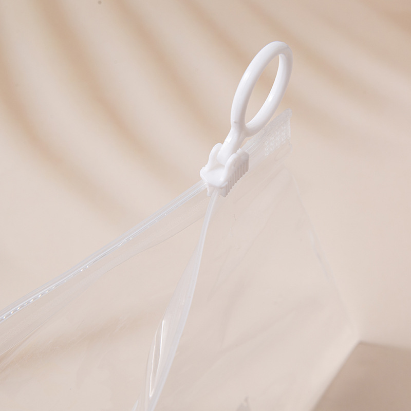 Manufacturer's direct supply small daisy jewelry storage bag transparent ring convenient bag sealed plastic bag large capacity