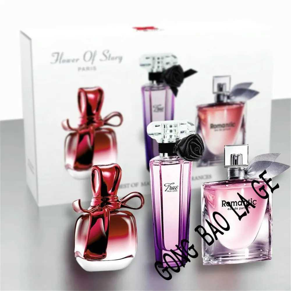 Luxury Brand Women Perfume Gift Box Three Piece Set 80ml Lasting Floral Scent Exudes Feminine Charm Fragrance Eau De ParfumXJ241123