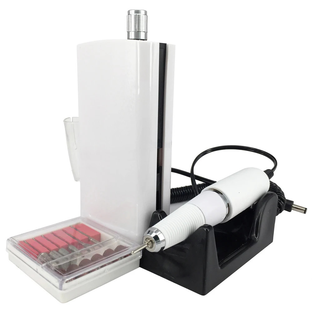 30000 RPM portable electric nail drill rechargeable cordless manual nail trimmer 241122