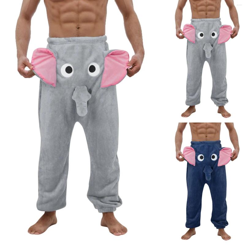 A Funny Elephant Novelty Shorts Humorous Underwear Prank For Men Animal Themed Trousers Clothing