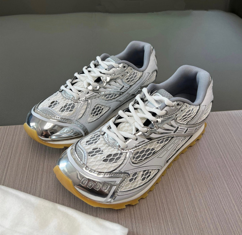 Popular Nice Men Orbit Runner Sneaker Shoes Lightweight Mesh Trainer Technical Mesh Rubber Sole Lace-up Footwear Comfort Casual Walking EU35-45