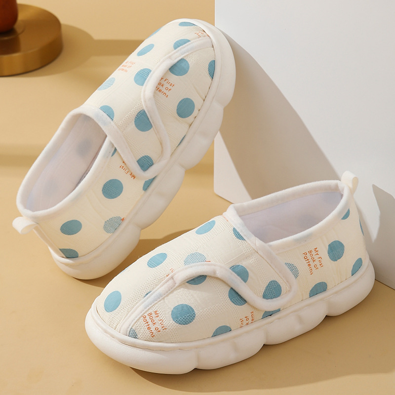 Breathable Postpartum Shoes | Soft Sole Cotton Slippers for Summer