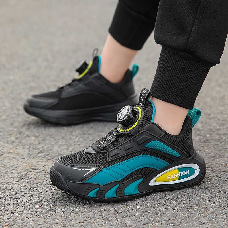 Athletic Outdoor Kids Shoes Running Girls Boys School Casual Sports Anti-Slip Sneakers Basketball Breathable Shoes Tennis Sports Kids Girl Flat H24112