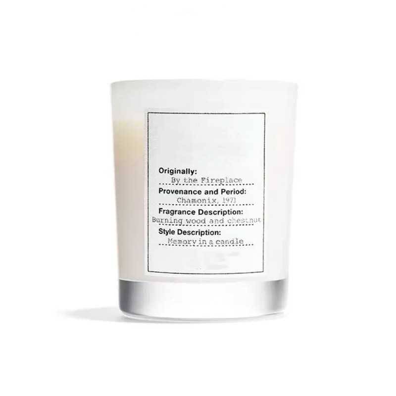 Scented Candle Incense Lazy day Morning Perfume Candle 165g beach autumn vibes Bougie Scented Candles Lasting Paris Brand on a date from the garden bu