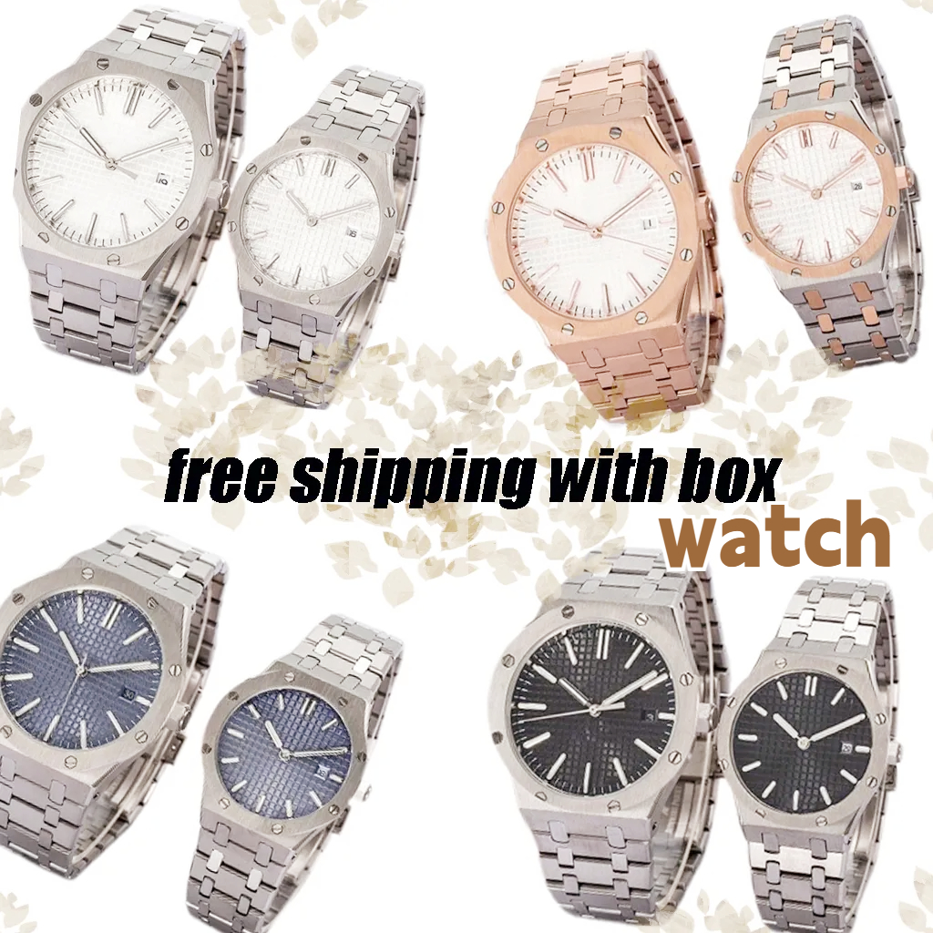 Watch Mechanical Movement Men's Watch Stainless Steel Waterproof Bracelet with Calendar Wristwatch 41mm