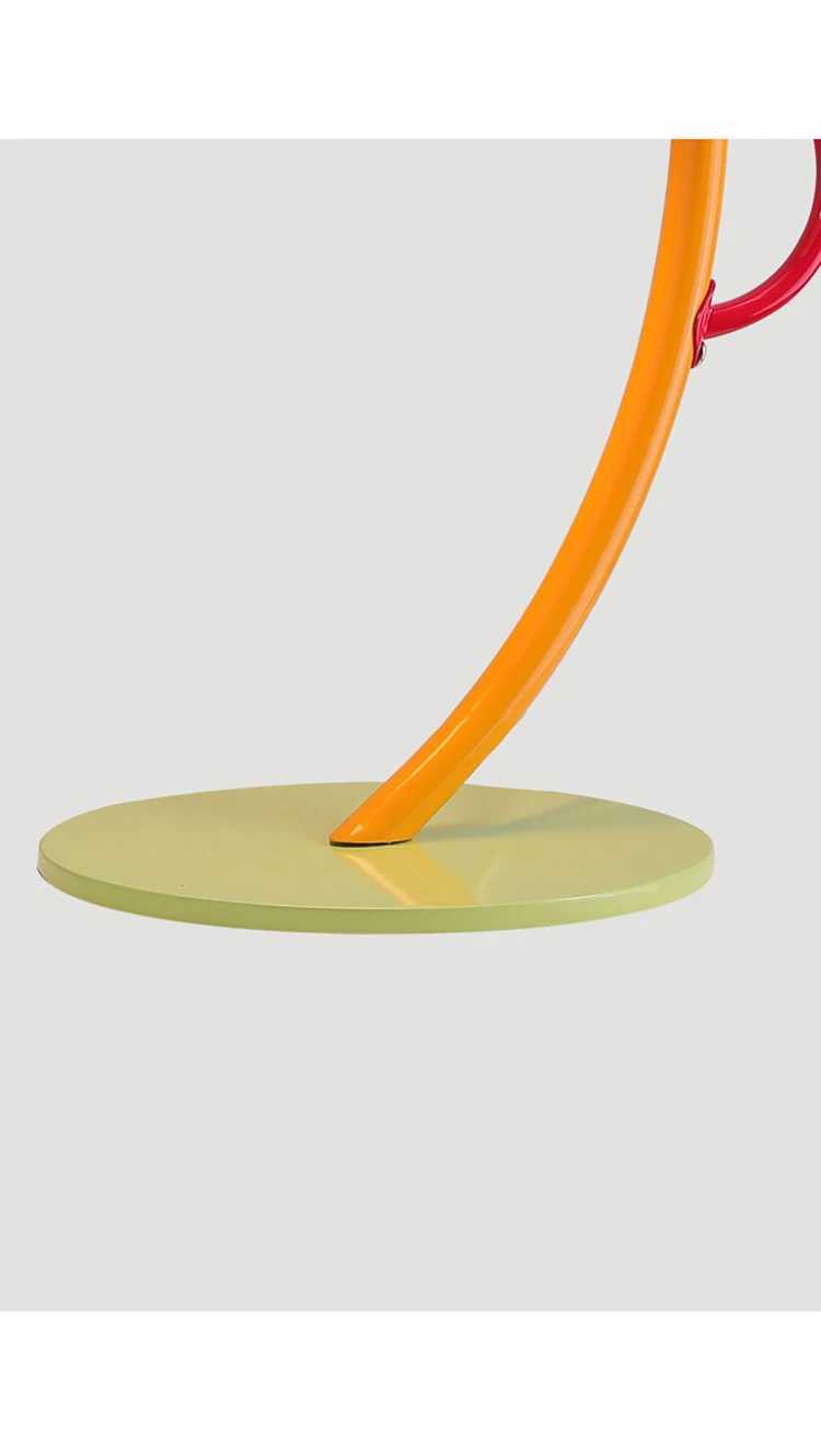 Modern Nordic Memphis Creative Fun Macaron Colorful Geometric Lights Living Room Bedroom Childrens Art Table Forest X241122