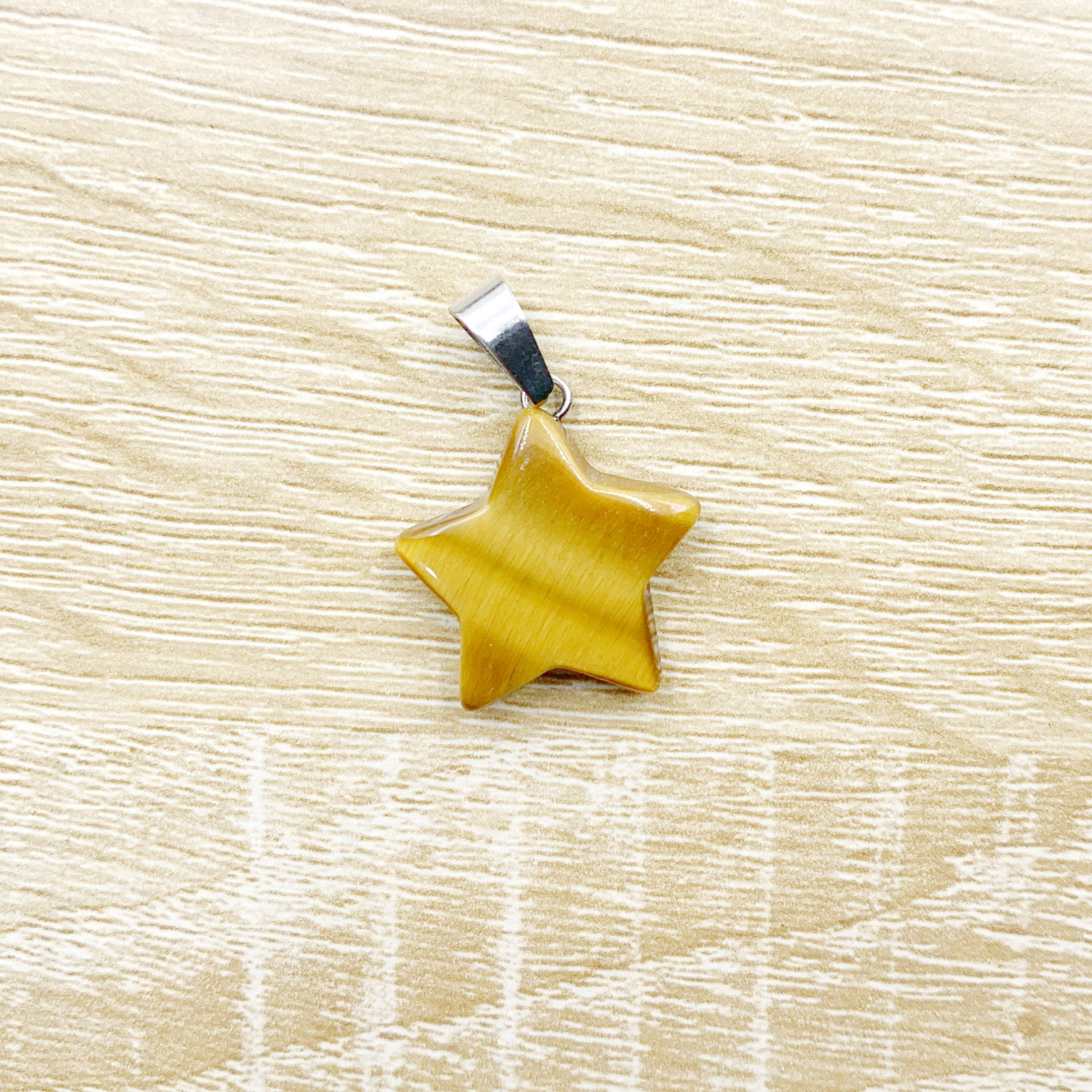 Natural Stone Pentagon-Shaped Fashion Beads Necklace Pendants for Jewelry Making