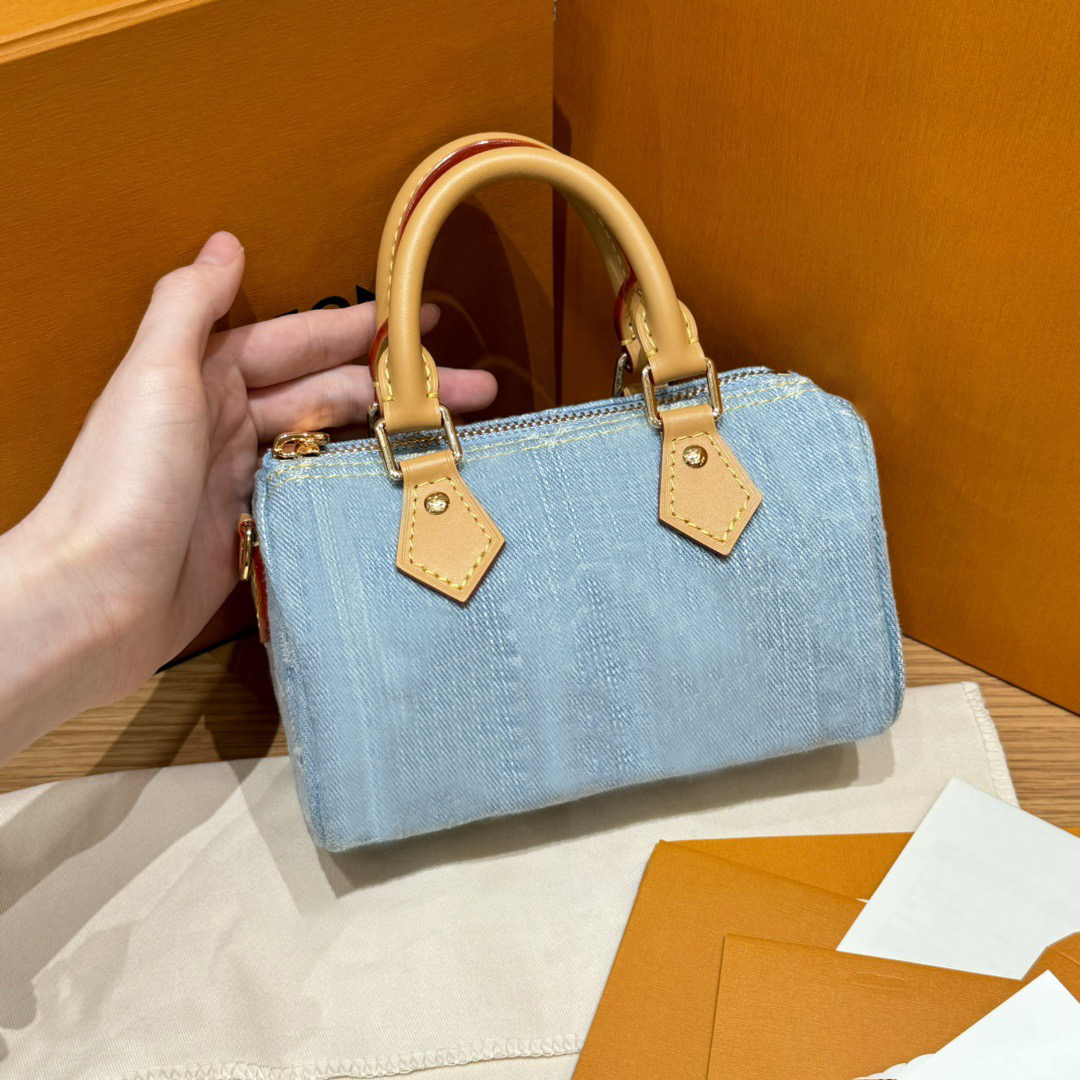 Designer mini sac luxe Purse Lady satchel bag women brown leather flower embossed Leather clutch crossbody handbag shoulder bag wallet