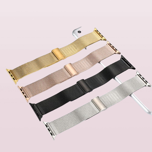 Suitable for Watch Stainless Steel Woven Mesh Strap Single Buckle Unisex 3840mm 4244mm