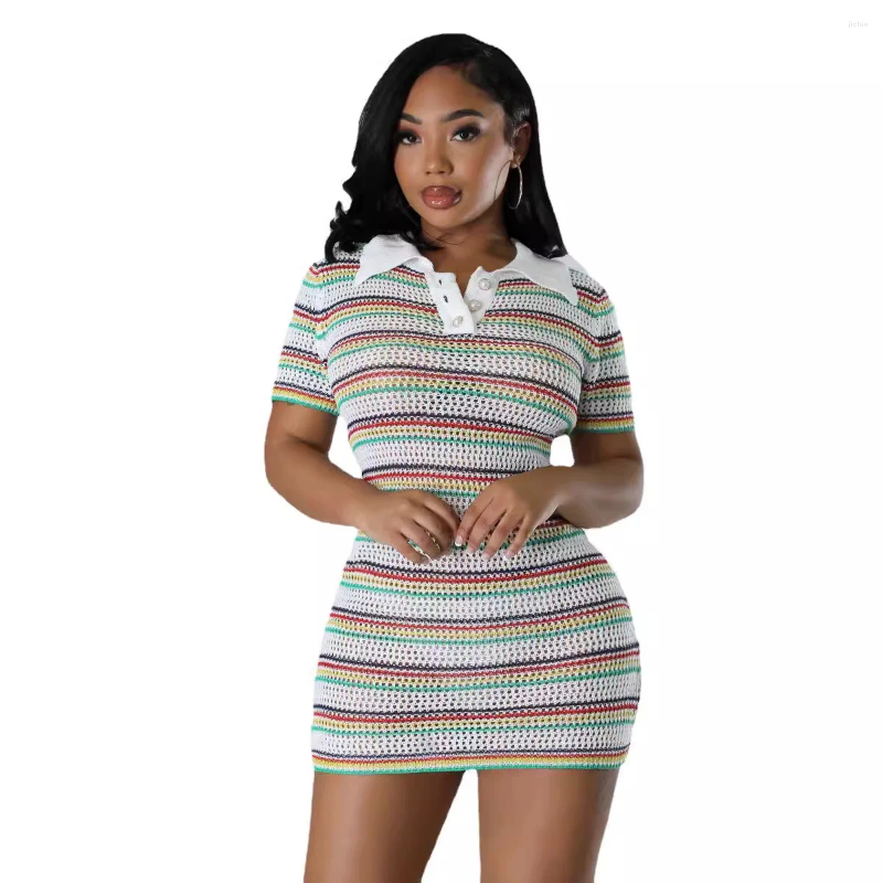 Swimming Cover Up For Ladies Saida De Praia Beach Outing Kaftan Dress Ups Swimwear Women Outlet Knitted Slim Fit Short Sleeved