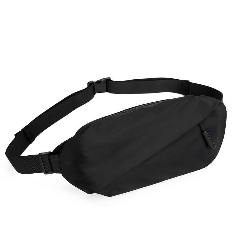 waterproof chest bag waist bag for men and women, personalized casual outdoor sports crossbody bag, fashionable Korean trend men's bag 241123