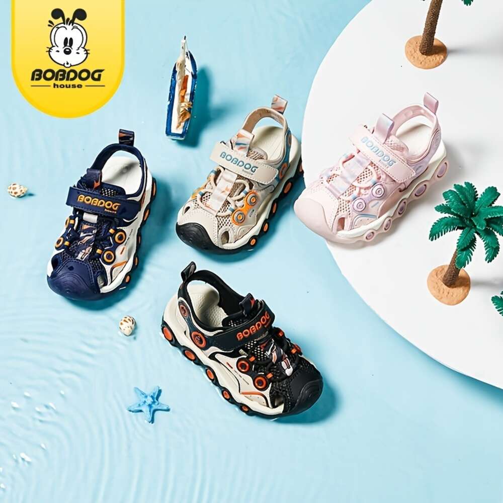 BOBDOG House Unisex Kid's Close Toe Breathable Sandals Comfy Durable Beach Water Shoes for Boy's & Girl's Outdoor Activities BMT22241