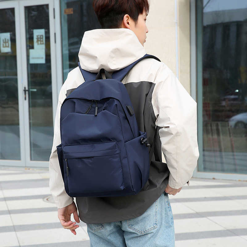 2023 new backpack waterproof fabric large capacity backpack can hold 15 6inch laptops 241121