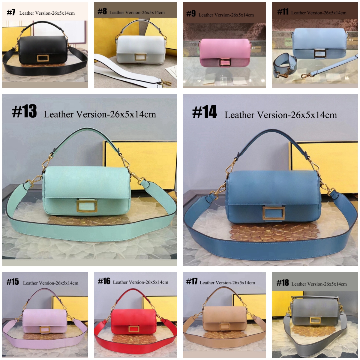10A Premium Quality Designer Shoulder Bags Women's Crossbody Bags Fashion Elegant Handbags Festival Girls' Gifts 23341