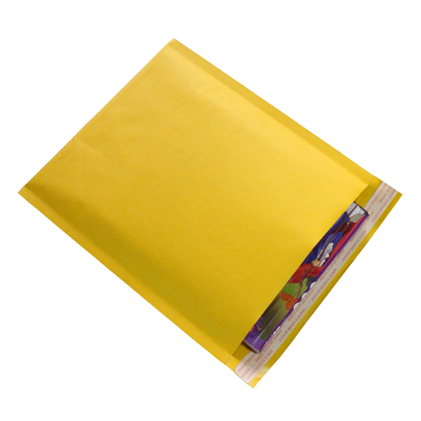 50/100 pieces of yellow kraft paper bubble mail bag packaging bag self sealing filled envelope polyester lined transport bag 241121